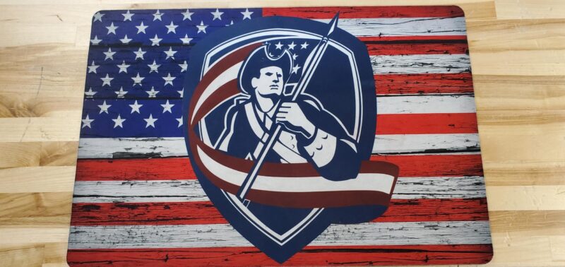 Gun Cleaning/Keyboard Mat w/ Patriotware Holsters Logo