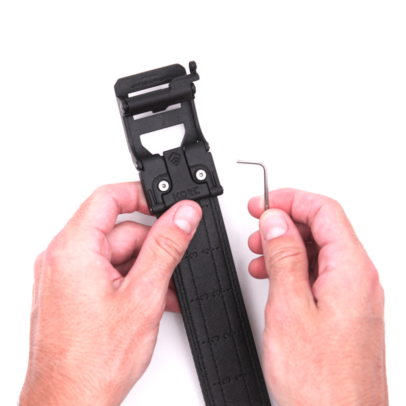 Kore 1.5in Nylon Tactical Gun Belt - X7 buckle - Coyote - Image 4