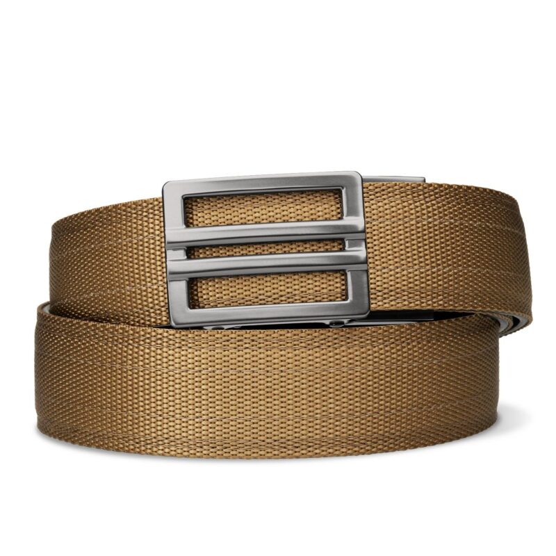 Kore 1.5in Nylon Tactical Gun Belt - X1 buckle - Coyote