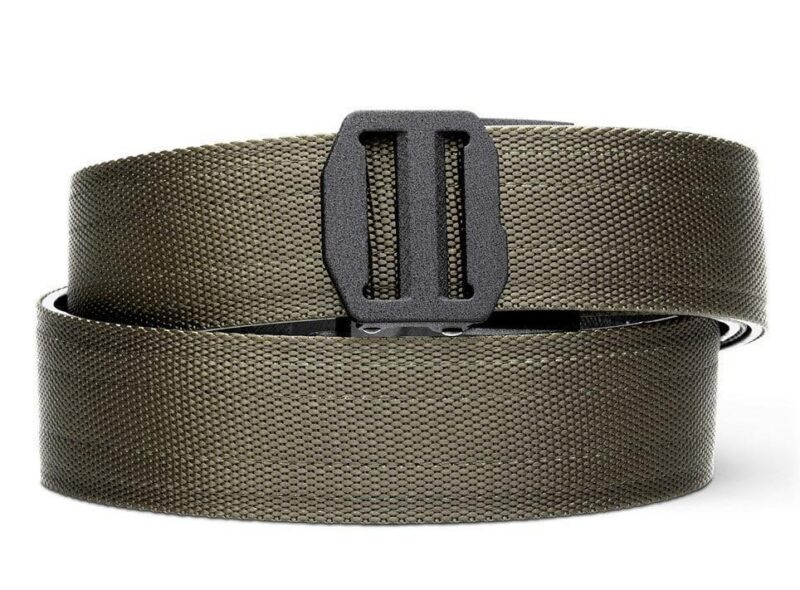 Kore 1.5in Nylon Tactical Gun Belt - X7 buckle - Green