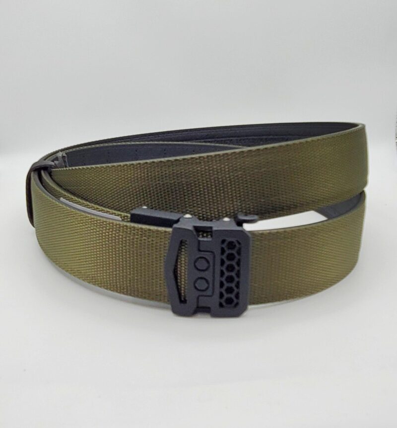 Kore 1.5in Nylon Tactical Gun Belt - X10 buckle - Green