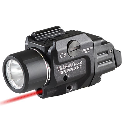 Streamlight TLR-8 HL-X Red Laser Weapon Light